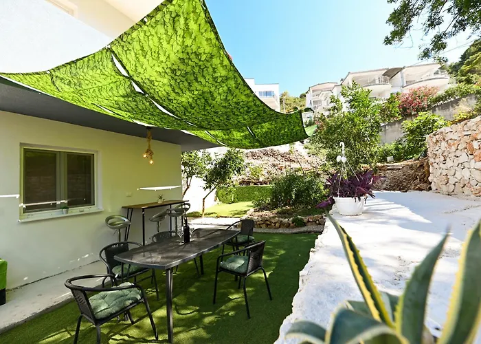 New, Close To The With Terrace, 2-room, Old Town Nearby Trogir